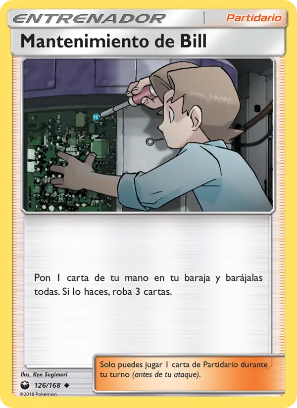Mantenimiento de Bill, Tormenta Celestial Nº 126