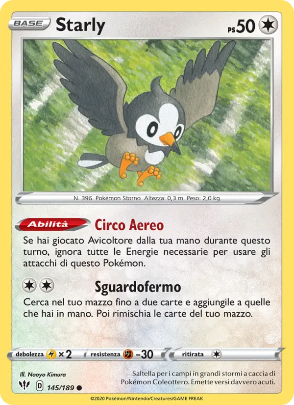 Starly, Fiamme Oscure No. 145