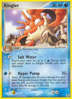 Kingler, FireRed & LeafGreen Nº 26 Normal