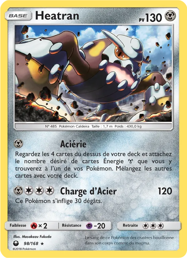 Heatran, Tempête Céleste No. 98