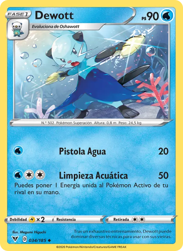 Dewott, Voltaje Vívido Nº 34