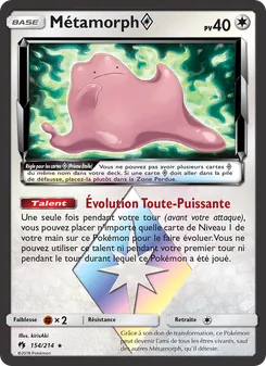 Métamorph ◇, Tonnerre Perdu No. 154 Normal