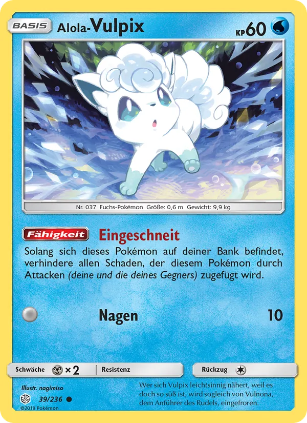 Alola Vulpix, Welten im Wandel Nº 39