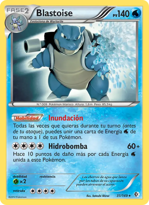 Blastoise, Fronteras Cruzadas Nº 31