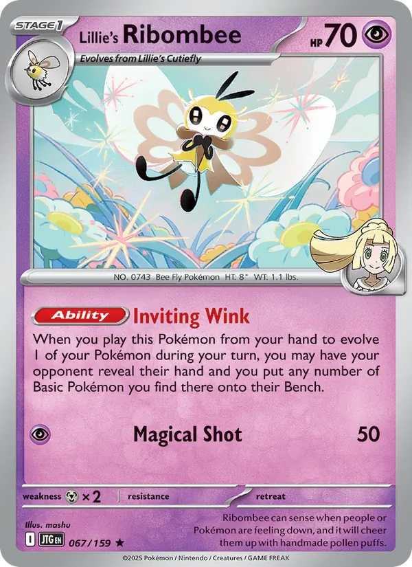 Lillie's Ribombee, Journey Together Nº 067