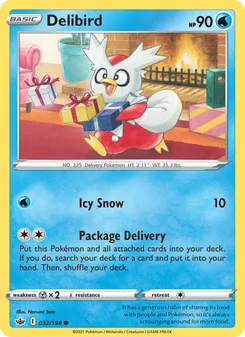 Delibird, Chilling Reign Nº 32 Normal