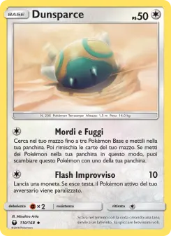 Dunsparce, Tempesta Astrale Nº 110 Normal