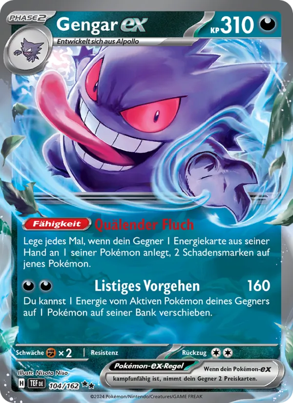 Gengar-ex, Gewalten der Zeit No. 104