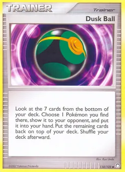 Dusk Ball, Mysterious Treasures No. 110 Normal