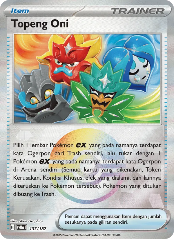 Topeng Oni, Festival Terastal ex Nº 137