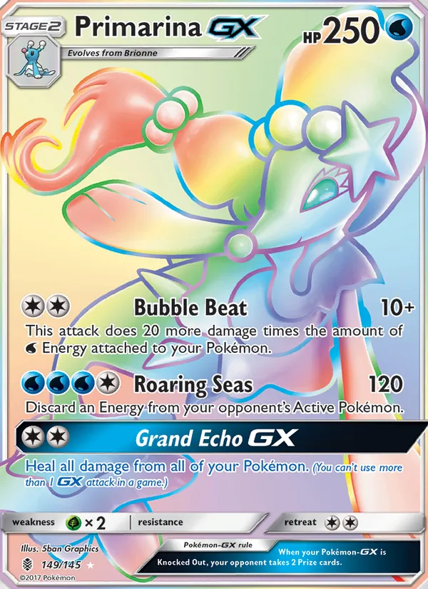 Primarina GX, Guardians Rising No. 149