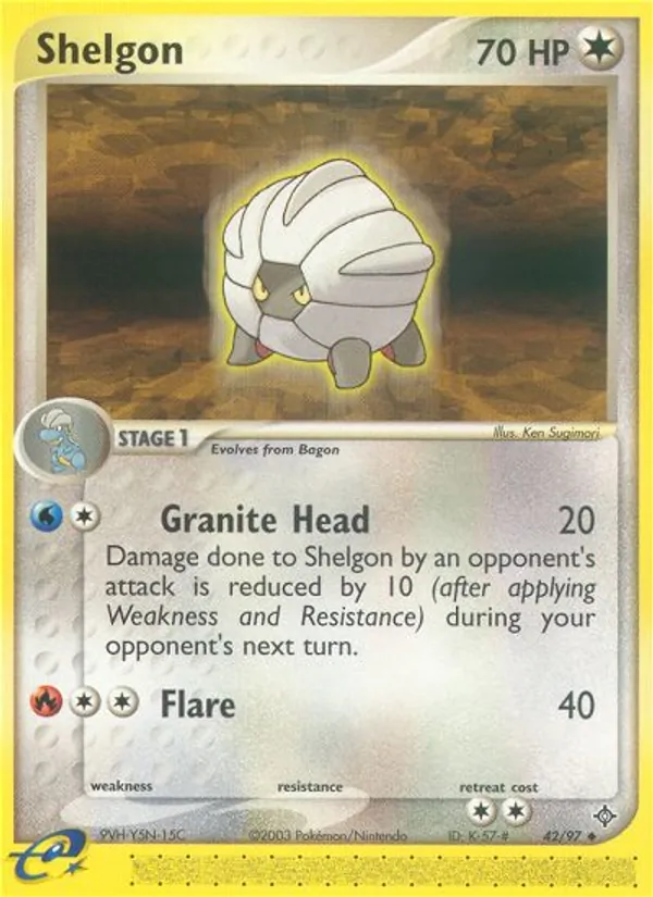 Shelgon, Dragon Nº 42