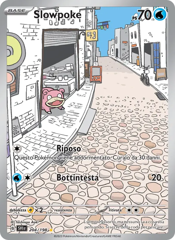 Slowpoke, Scarlatto e Violetto No. 204