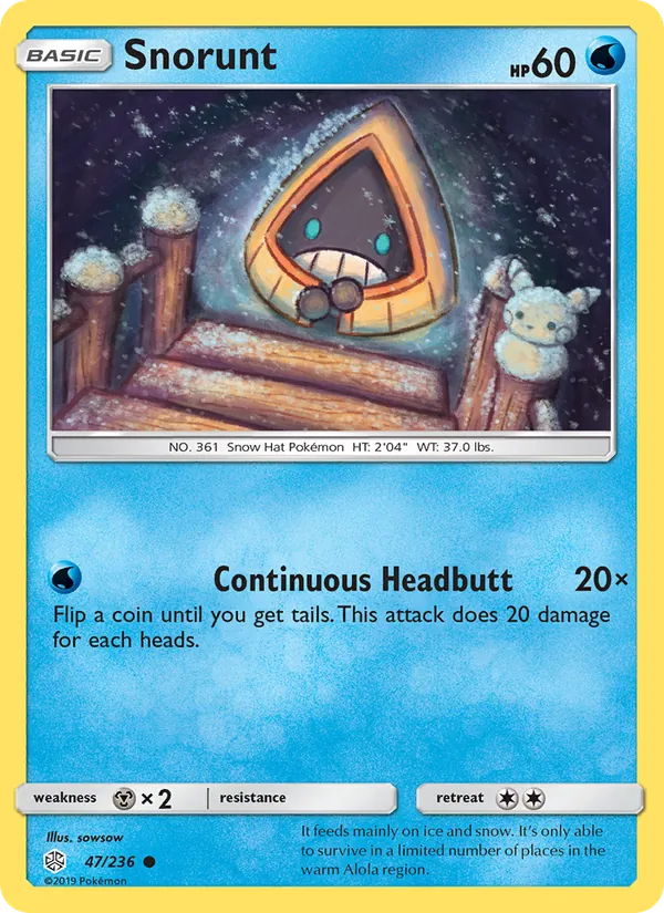 Snorunt, Cosmic Eclipse Nº 47
