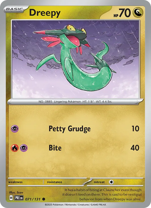 Dreepy, Prismatic Evolutions Nº 071