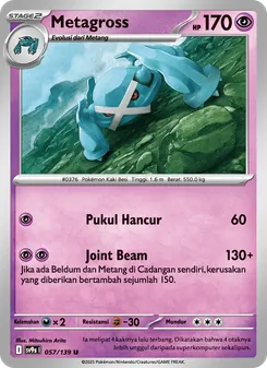 Metagross, Ikatan Takdir No. 057 Normal