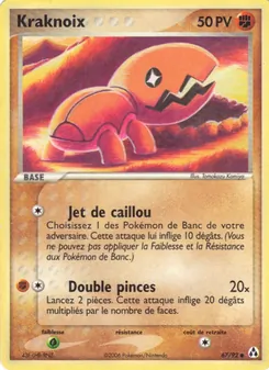 Kraknoix, EX Créateurs de légendes No. 67 Normal
