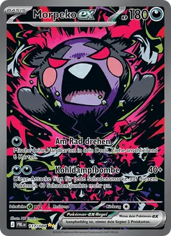 Morpeko-ex, Dunkelnacht No. 117 Holo