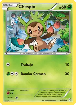 Chespin, Turbo Impulso No. 8