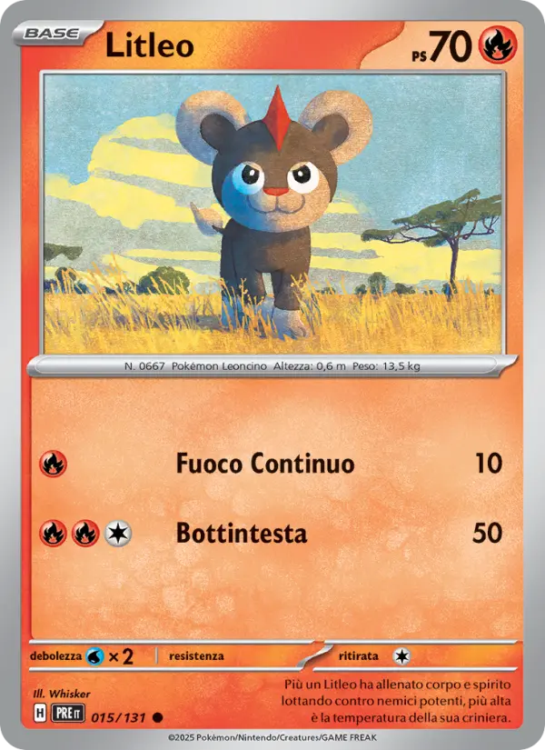 Litleo, Evoluzioni Prismatiche No. 015