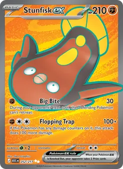Stunfisk ex, Ascended Heroes Nº 252 Holo