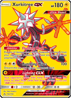 Xurkitree GX, Ultra Prism No. 142 Normal