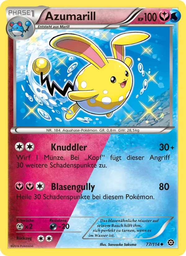 Azumarill, Dampfkessel Nº 77