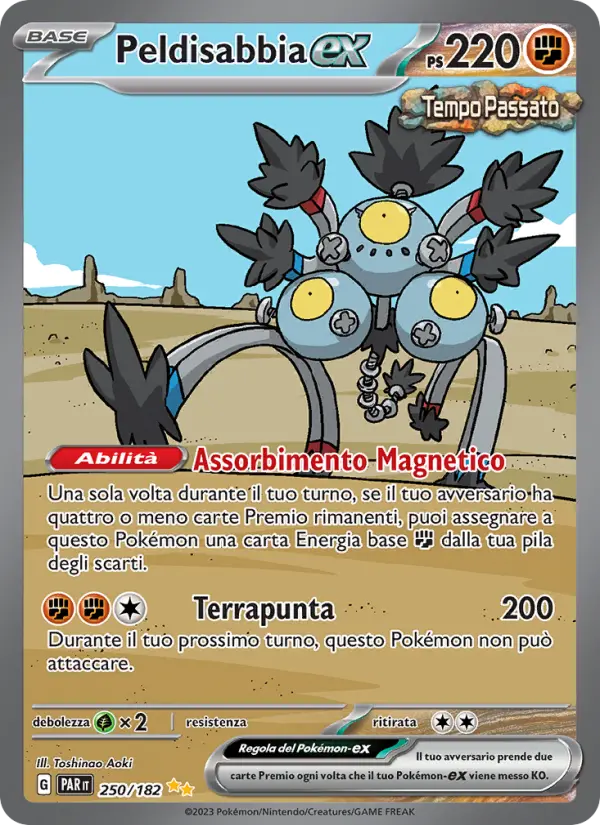 Peldisabbia-ex, Paradosso Temporale No. 250