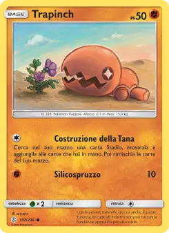 Trapinch, Eclissi Cosmica No. 107 Normal