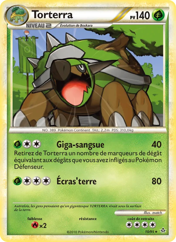 Torterra, Déchaînement Nº 10