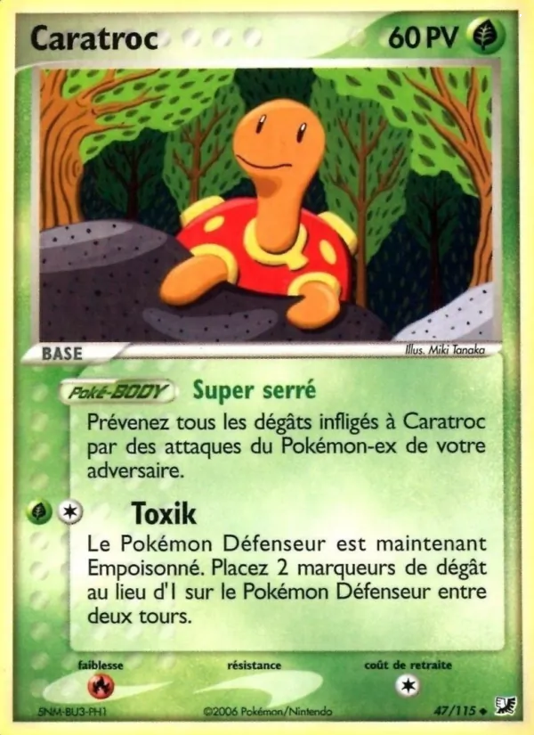Caratroc, EX Forces Cachées No. 47