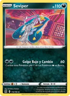 Seviper, Origen Perdido No. 116 Normal