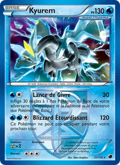Kyurem, Glaciation Plasma No. 31 Normal