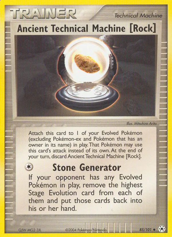 Ancient Technical Machine (Rock), Hidden Legends No. 85