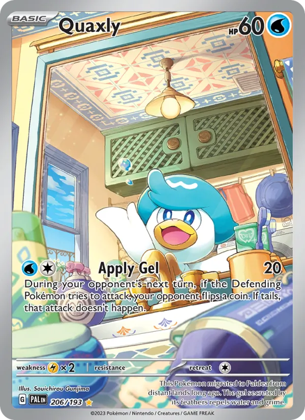 Quaxly, Paldea Evolved No. 206