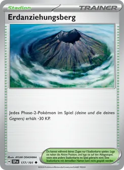 Erdanziehungsberg, Stürmische Funken Nº 177 Normal