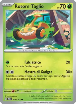 Rotom Taglio, Rivali Predestinati Nº 009 Normal