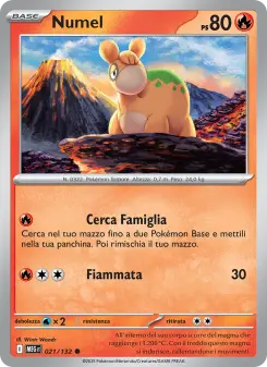 Numel, Megaevoluzione No. 021 Normal