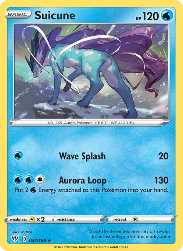 Suicune, Darkness Ablaze No. 37