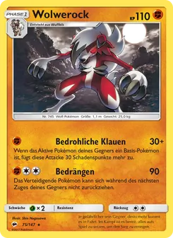 Wolwerock, Nacht in Flammen No. 75 Holo