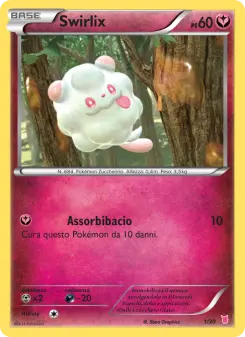Swirlix, XY trainer Kit (Wigglytuff) No. 1 Normal