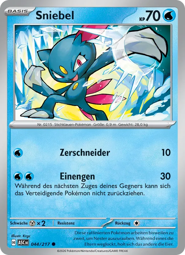 Sniebel, Erhabene Helden No. 044