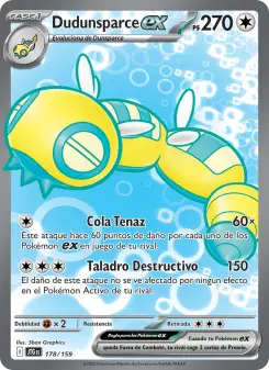 Dudunsparce ex, Juntos de Aventuras Nº 178 Holo