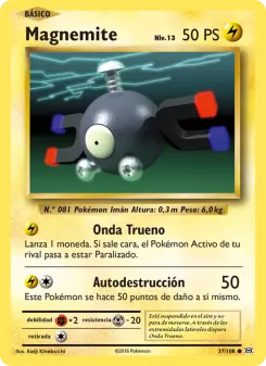 Magnemite, Evoluciones No. 37 Normal