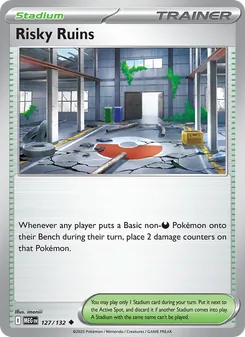 Risky Ruins, Mega Evolution No. 127 Normal