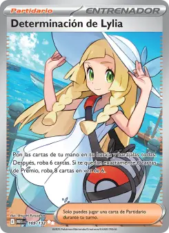 Determinación de Lylia, Megaevolución Nº 169 Holo