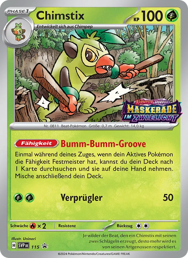 Chimstix, SVP Black Star Promos No. 115