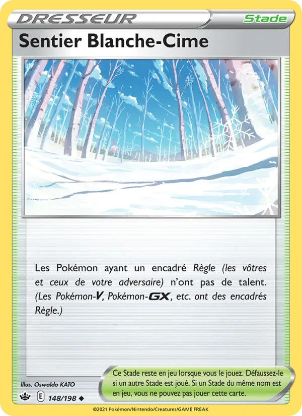 Sentier Blanche-Cime, Règne de Glace No. 148