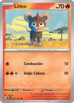Litleo, Evoluciones Prismáticas No. 015 Normal