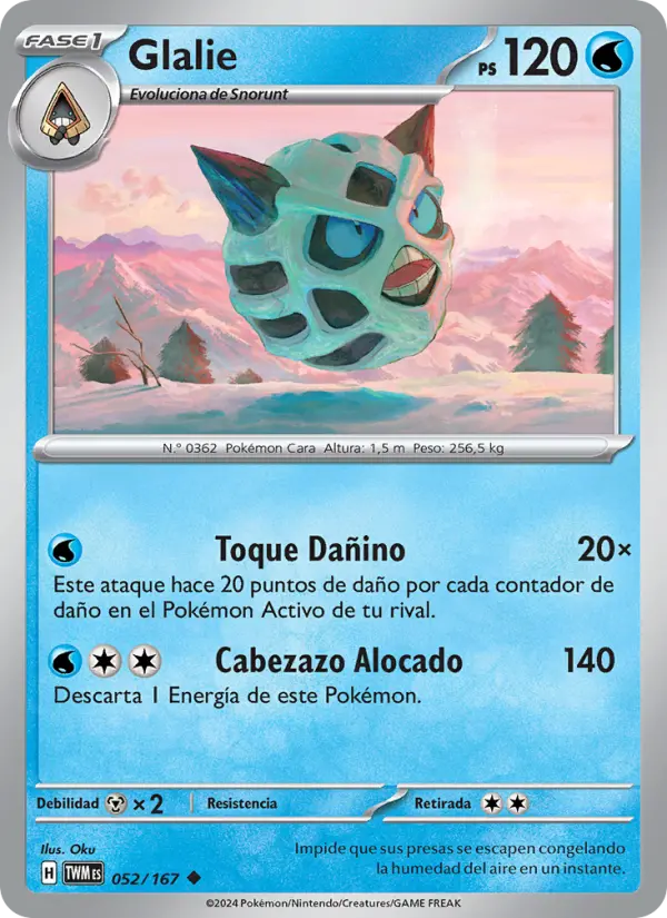 Glalie, Mascarada Crepuscular Nº 052